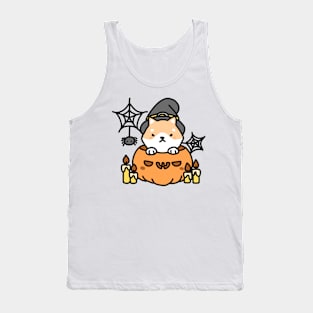 Spooky Dog Halloween Tank Top